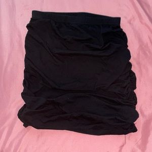 Shein ruched sides bodycon skirt